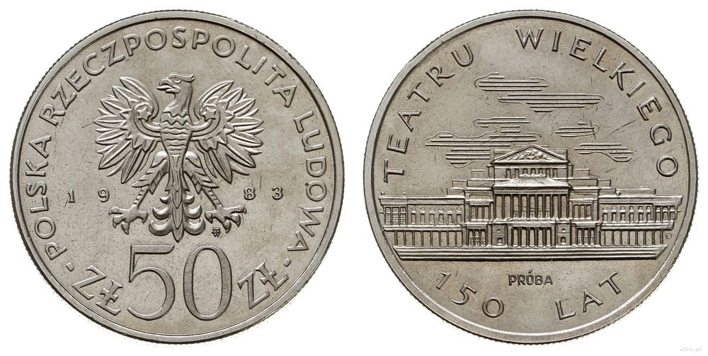Polska, 50 złotych, 1983