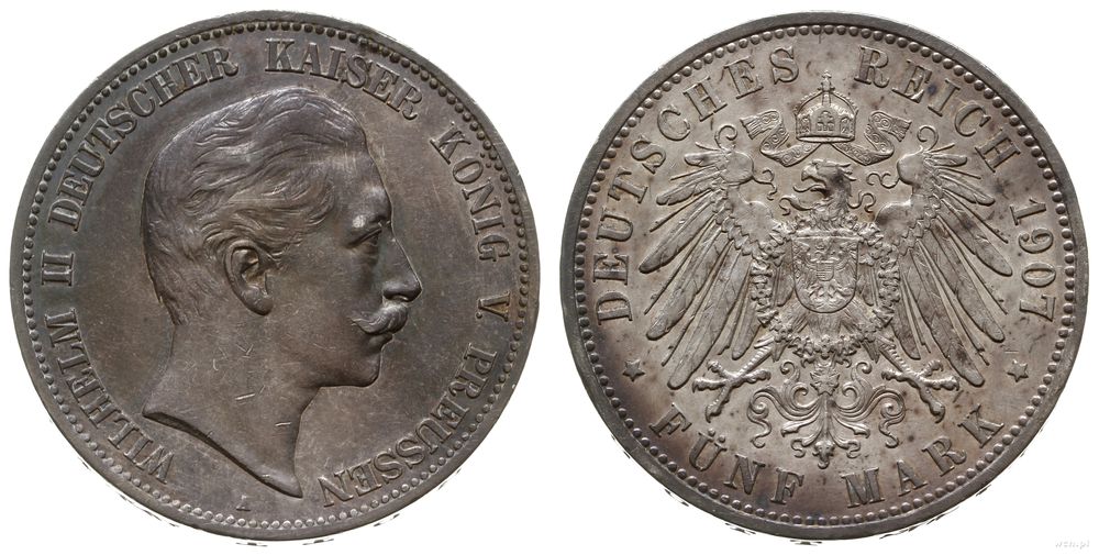 Niemcy, 5 marek, 1907 A