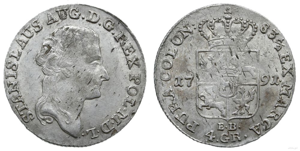 Polska, złotówka, 1791