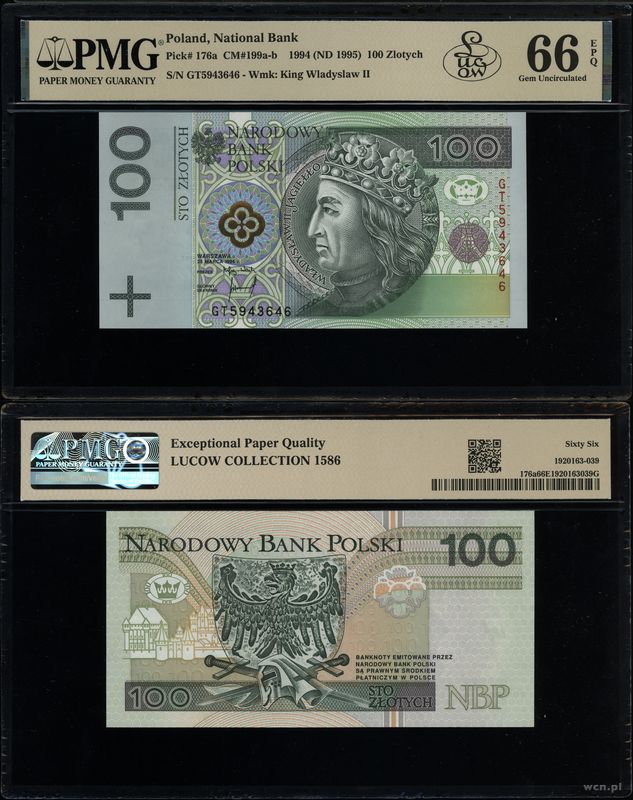Polska, 100 złotych, 25.03.1994
