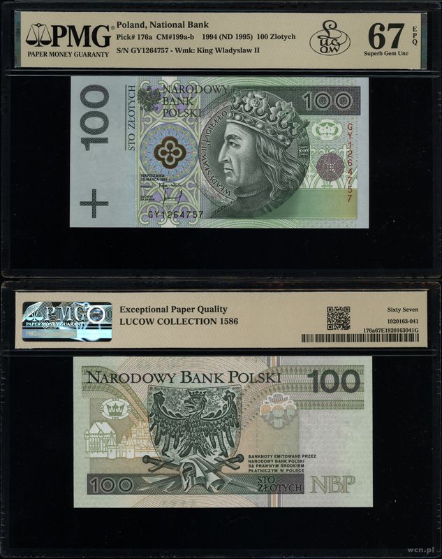 Polska, 100 złotych, 25.03.1994