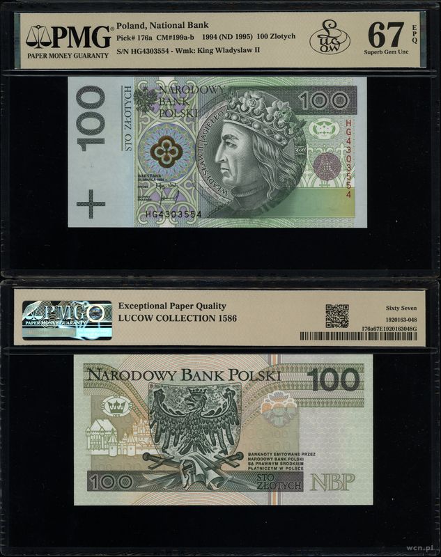 Polska, 100 złotych, 25.03.1994
