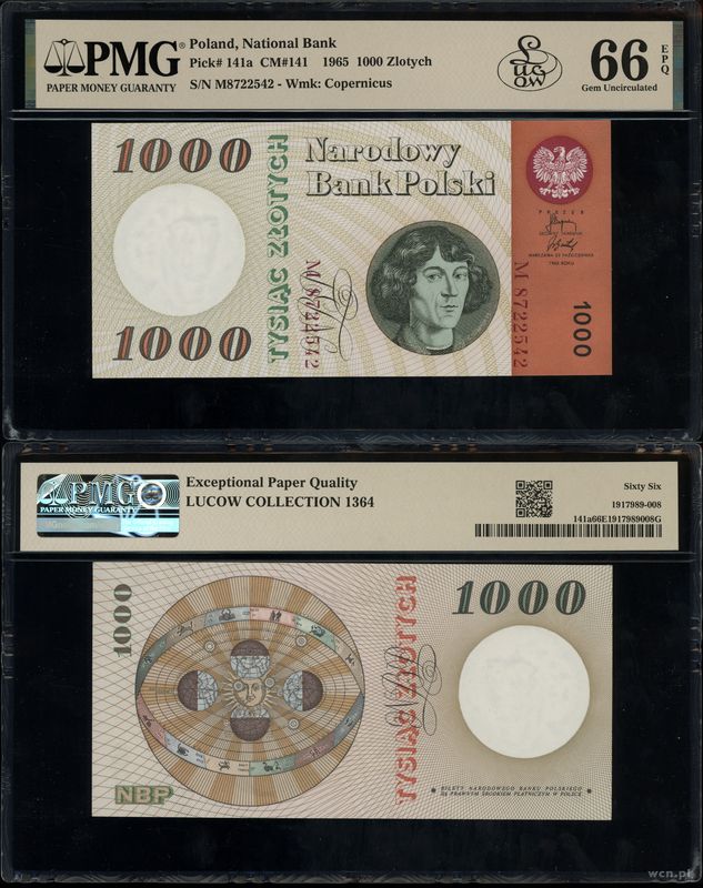 Polska, 1.000 złotych, 29.10.1965