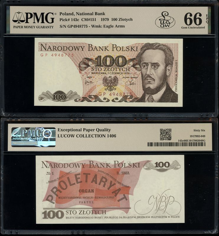 Polska, 100 złotych, 1.06.1979