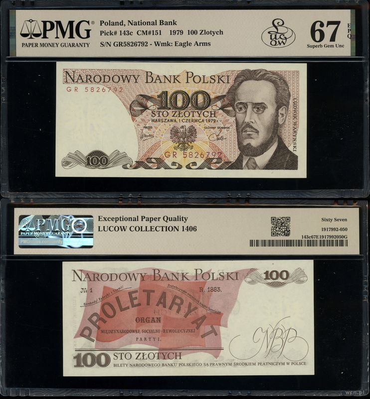 Polska, 100 złotych, 1.06.1979