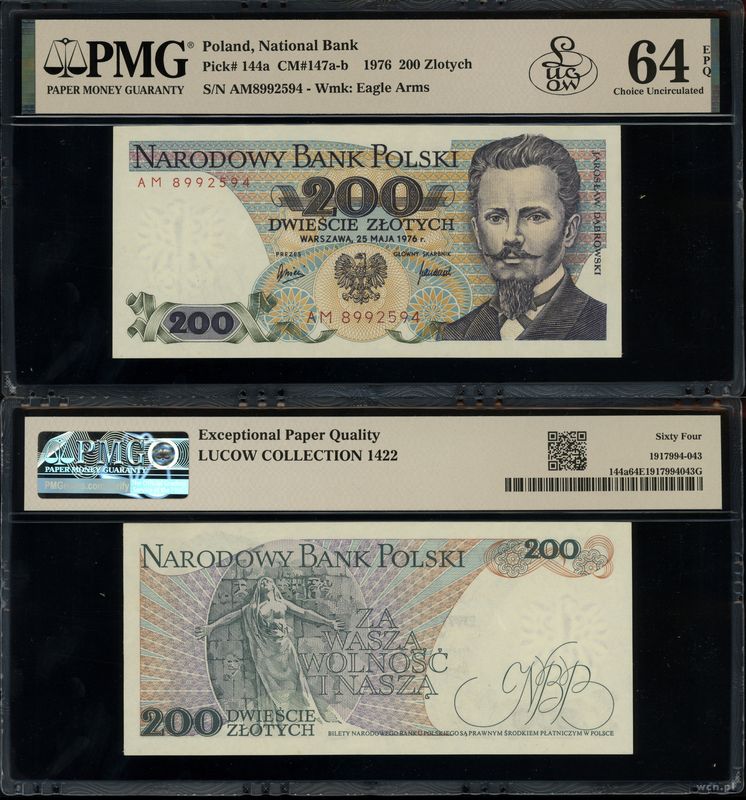 Polska, 200 złotych, 25.05.1976