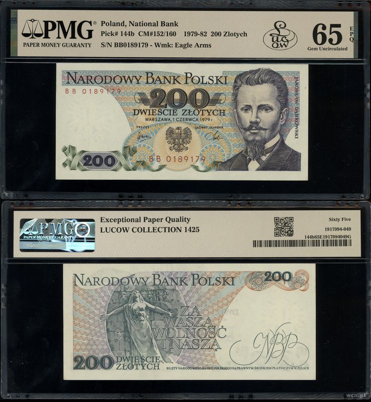 Polska, 200 złotych, 1.06.1979