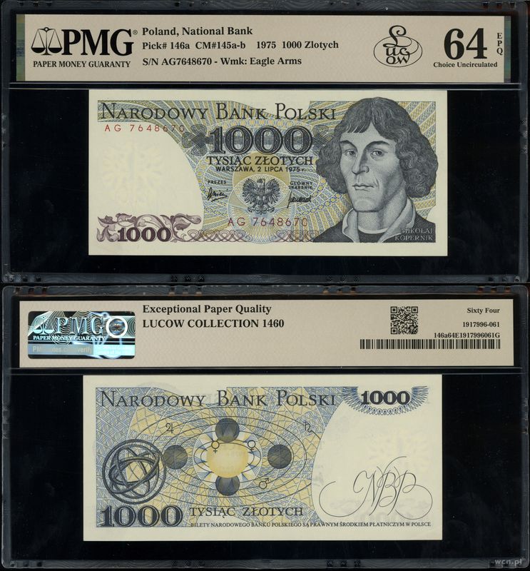 Polska, 1.000 złotych, 2.07.1975