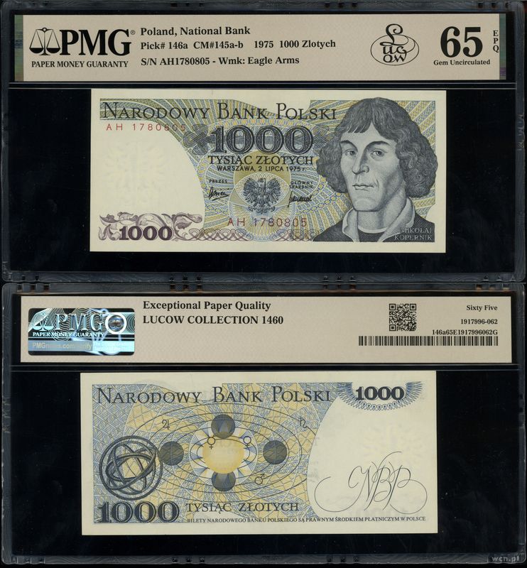 Polska, 1.000 złotych, 2.07.1975