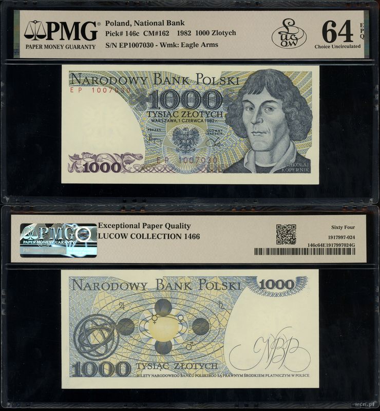 Polska, 1.000 złotych, 1.06.1982