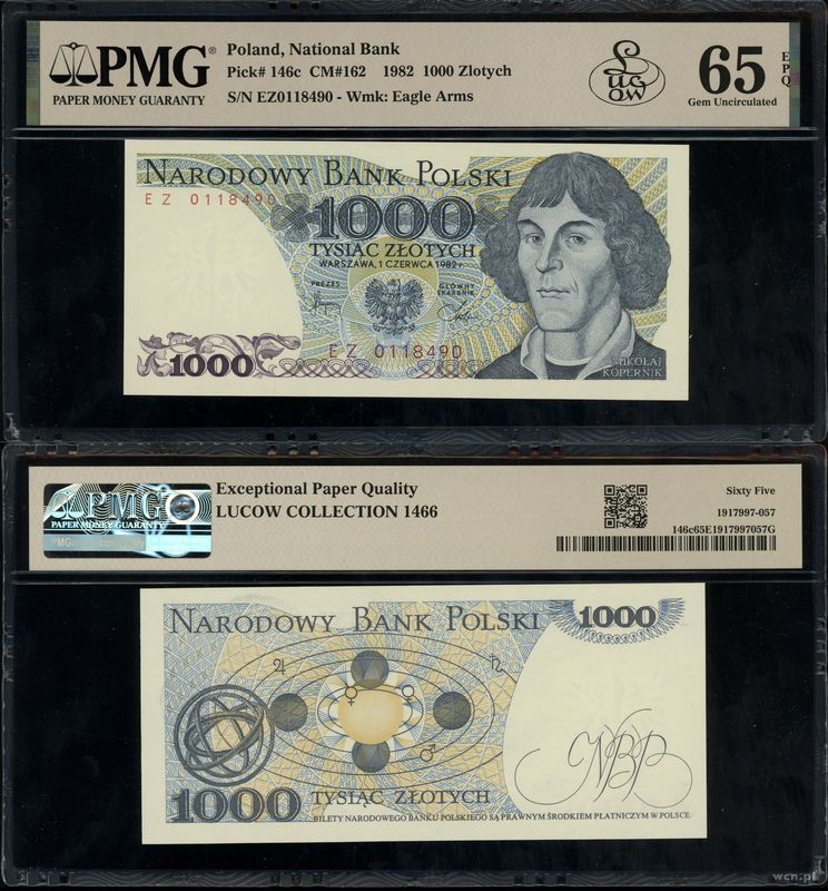 Polska, 1.000 złotych, 1.06.1982
