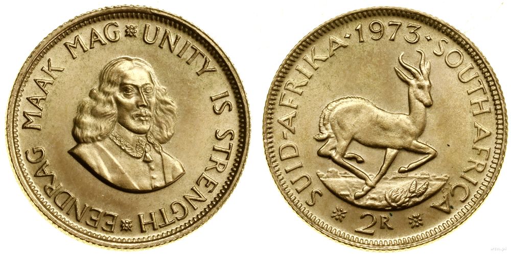 Republika Południowej Afryki, 2 randy, 1973