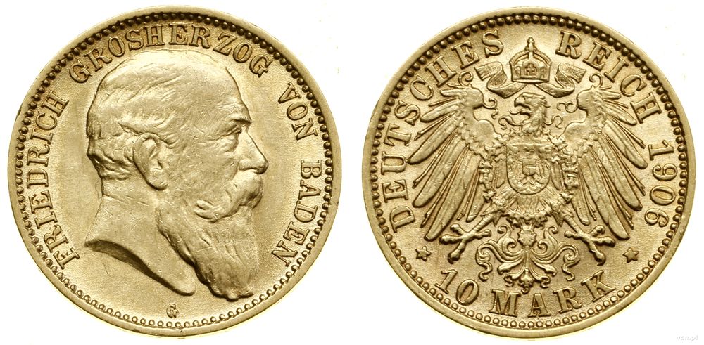 Niemcy, 10 marek, 1906 G