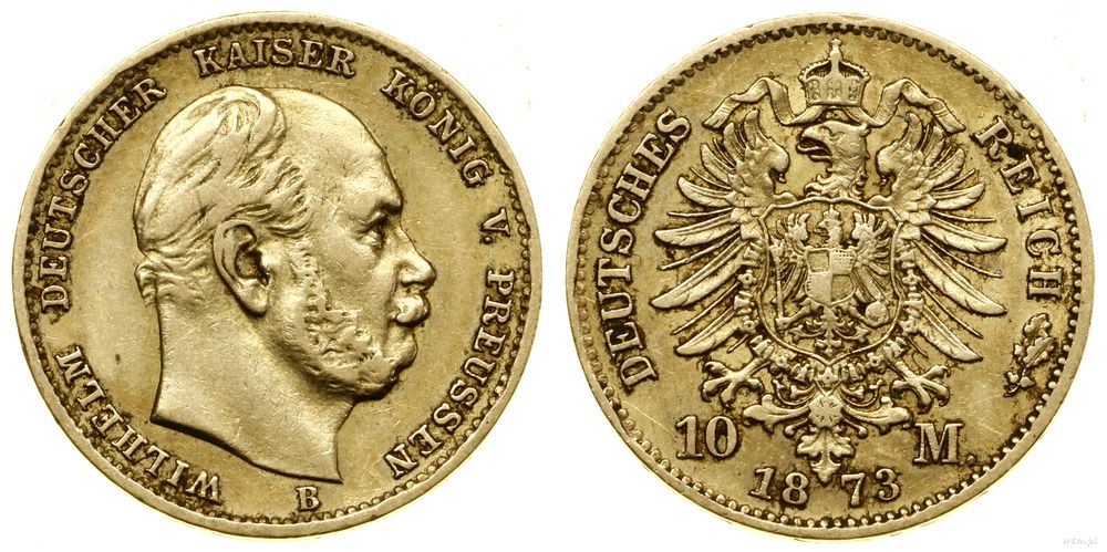 Niemcy, 10 marek, 1873 B