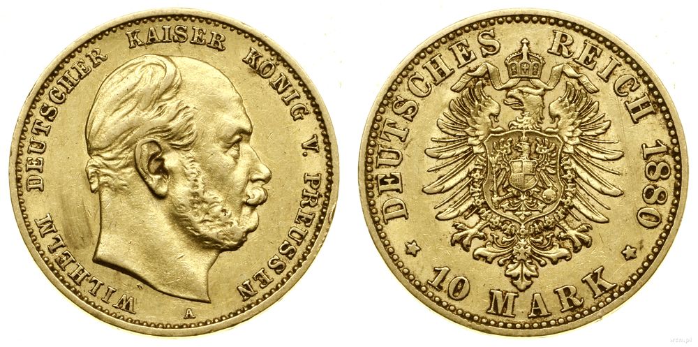 Niemcy, 10 marek, 1880 A