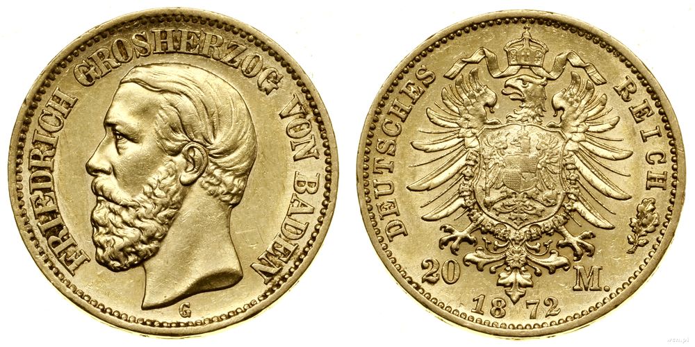 Niemcy, 20 marek, 1872 G
