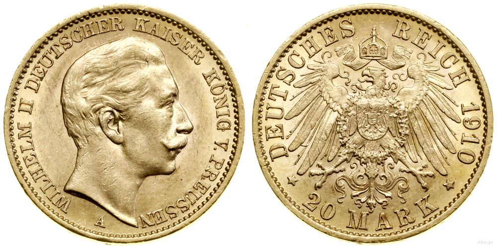 Niemcy, 20 marek, 1910 A
