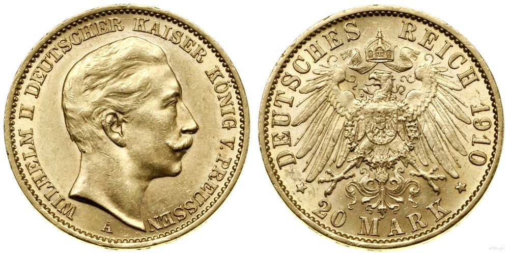 Niemcy, 20 marek, 1910 A