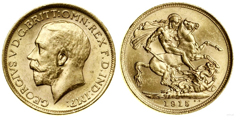 Australia, 1 funt (1 sovereign), 1915 S
