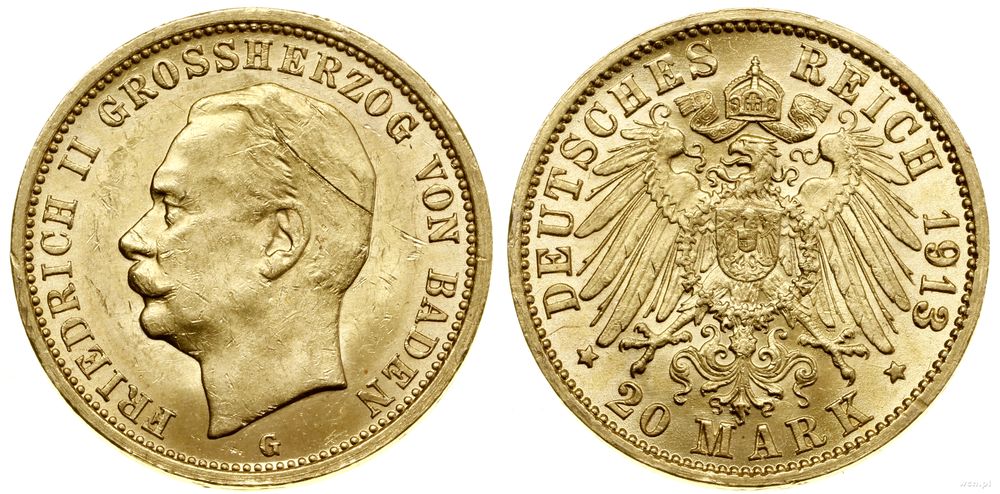 Niemcy, 20 marek, 1913 G