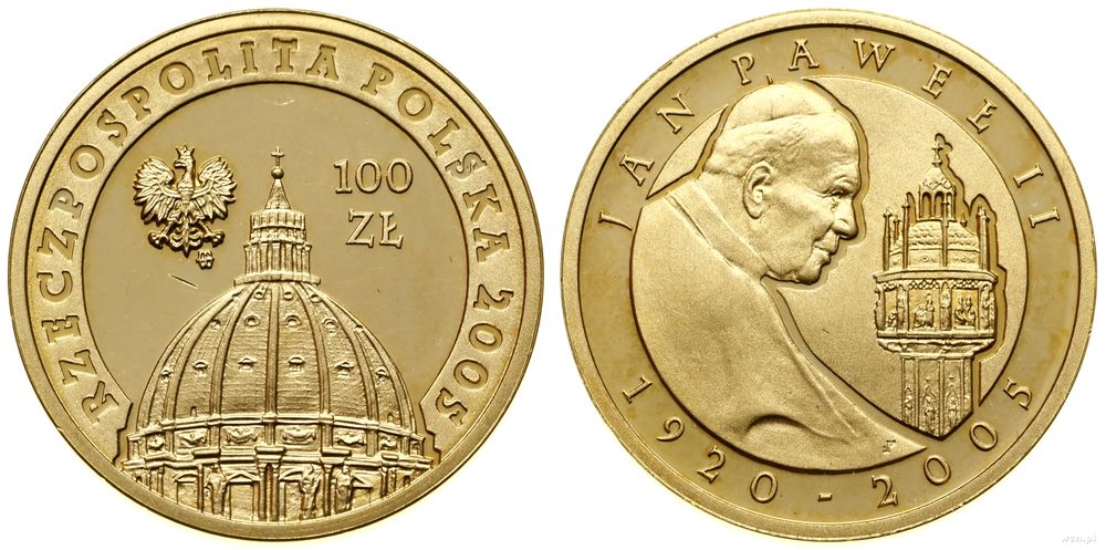 Polska, 100 złotych, 2005
