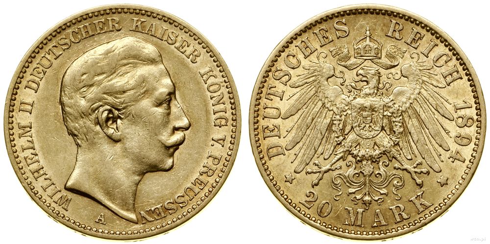 Niemcy, 20 marek, 1894