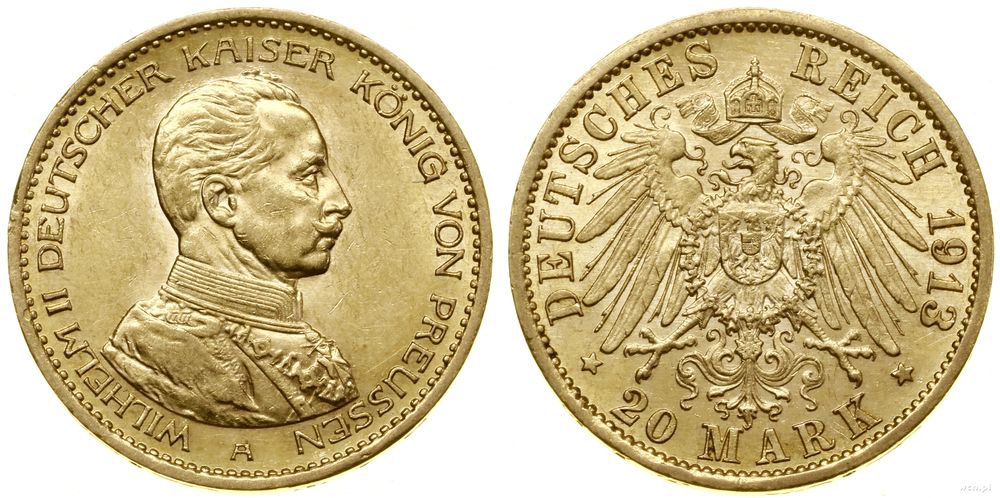 Niemcy, 20 marek, 1913 A