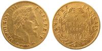 5 franków 1868/BB, złoto 1.59