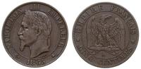 5 centów 1865/A, Paryż, brąz 4.87 g, KM 797.1