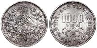 1.000 jenów 1964, Igrzyska Olimpijskie, srebro "