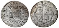 2 reale 1721/SJ, Sewilla, srebro "903" 4.83 g, C