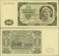 50 złotych 1.07.1948, seria EH, numeracja 781516