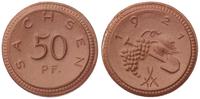 50 fenigów 1921, biskwit brązowy, Menzel 11.928.