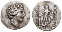 tetradrachma po 146 pne, Aw: Głowa Dionizosa w w