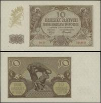 10 złotych 1.03.1940, seria D, numeracja 3848931