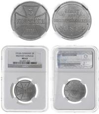 3 kopiejki 1916 / A, Berlin, moneta w pudełku NG