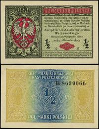 1/2 marki polskiej 9.12.1916, Generał, B 8639066