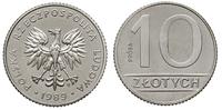 10 złotych 1989, Warszawa, PRÓBA - NIKIEL, nikie