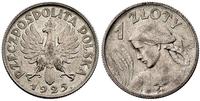 1 złoty 1925, patyna