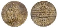 medal Rosjanie Braciom Polakom 1914, sygnowany A