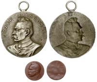 Józef Piłsudski,  medalion niesygnowany, później