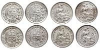1/2 dinero 1907(I-), 1910(II), 1913(I), 1916(II)