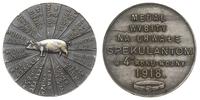 medal antyspekulacyjny wybity w 1918 r., Aw: Nap