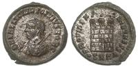 follis AE-18 317, Heraklea, Aw: Popiersie cesarz