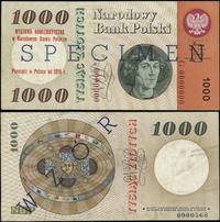 1.000 złotych 29.10.1965, SPECIMEN / WZÓR, z nad