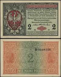 2 marki polskie 9.12.1916, Generał, seria B 3248
