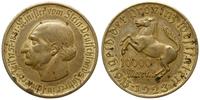10.000 marek 1923, miedź złocona 44,5 mm, ślady 