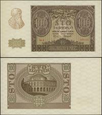 100 złotych 1.03.1940, seria B 0650162 - fałszer