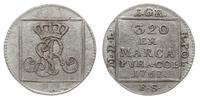 grosz srebrny (srebrnik) 1767 FS, Warszawa, paty