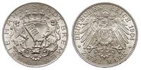 Niemcy, 2 marki, 1904/J